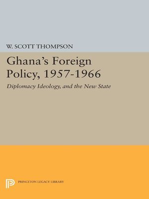 cover image of Ghana's Foreign Policy, 1957-1966